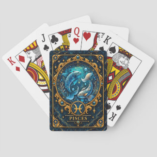 Cartas de Baralho do Medalhão de Peixes