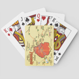 Cartas de Baralho do Parque Nacional de Yosemite C