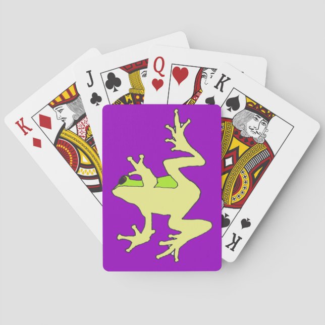 Cartas de baralho do Sapo da Janela (Verso)