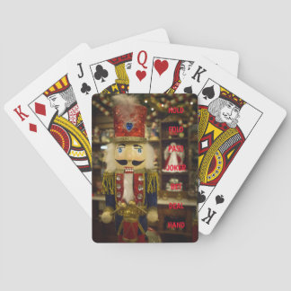 Cartas de Baralho do Soldado de Brinquedo