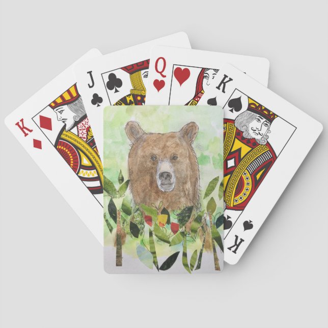 Cartas de Baralho do Urso Sonolento (Verso)
