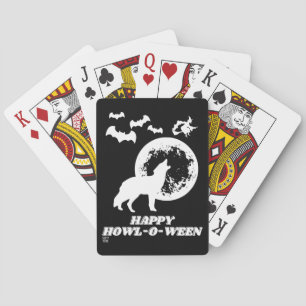 cartas de baralho engraçadas "HAPPY HOWL-O-WEEN 2"