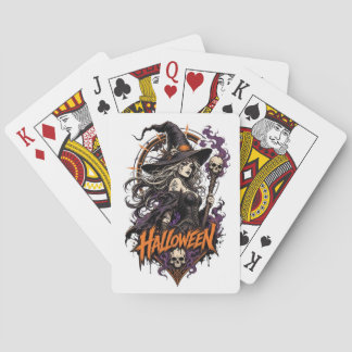 Cartas de Baralho Feliz Halloween