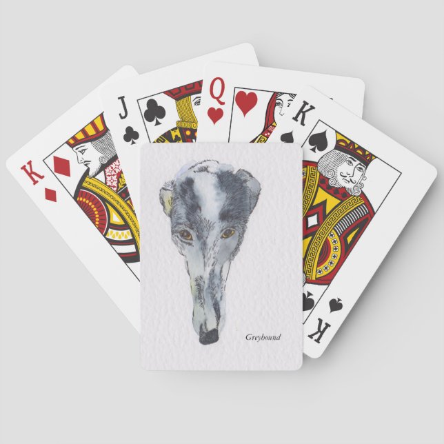 Cartas de baralho Greyhound (3) (Verso)