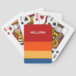 Cartas de Baralho Heritage Stripe