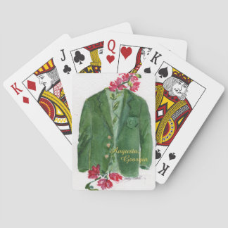 Cartas de Baralho Jaqueta Verde