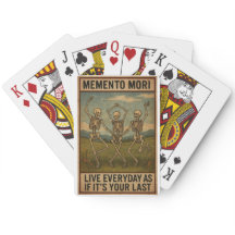 Cartas de Baralho Memento Mori
