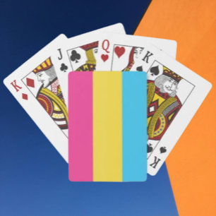 Cartas de Baralho Orgulho Pansexual