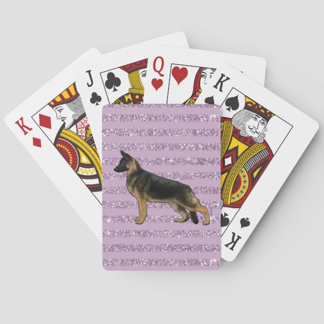 Cartas de Baralho Pastor Alemão (Verso)