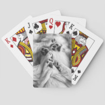 Cartas de Baralho Patas de Cachorrinho