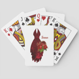Cartas de Baralho Personalizadas Damas de Honra