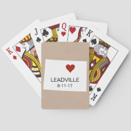 Cartas de Baralho Personalizadas de Colorado