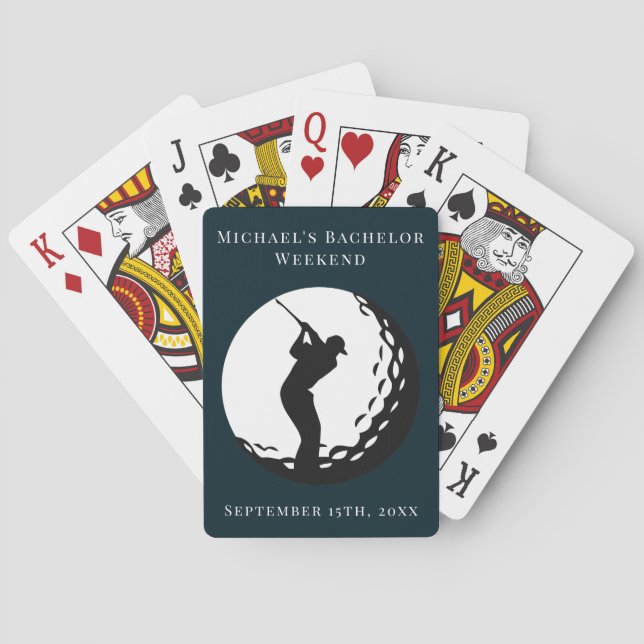 Cartas de Baralho Personalizadas | Fim de Semana d (Verso)
