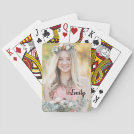Cartas de Baralho Personalizadas para Damas de Hon
