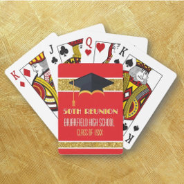 Cartas de Baralho Personalizadas para Reunião de 5