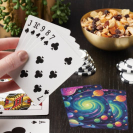 Cartas de Baralho Planetário 