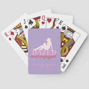 Cartas de Baralho Purple Retro Cowgirl Dazed & Eng