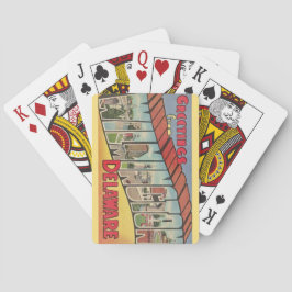 Cartas de Baralho Retro Wilmington Delaware