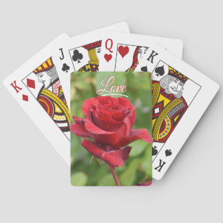 Cartas de baralho rosa