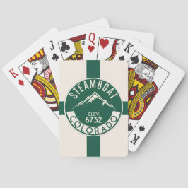 Cartas de Baralho Ski Steamboat