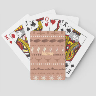 Cartas de Baralho Sol Ocidental Boho