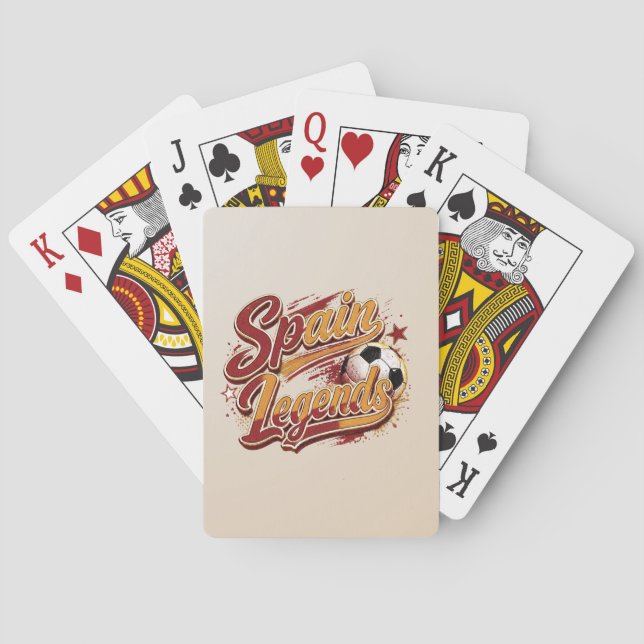 Cartas de Baralho Spain Legends (Verso)