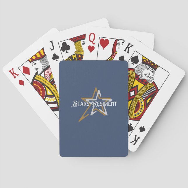 Cartas de Baralho Stars Resilient (Verso)