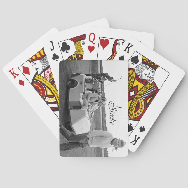 Cartas de Baralho STROKE JFK (Verso)