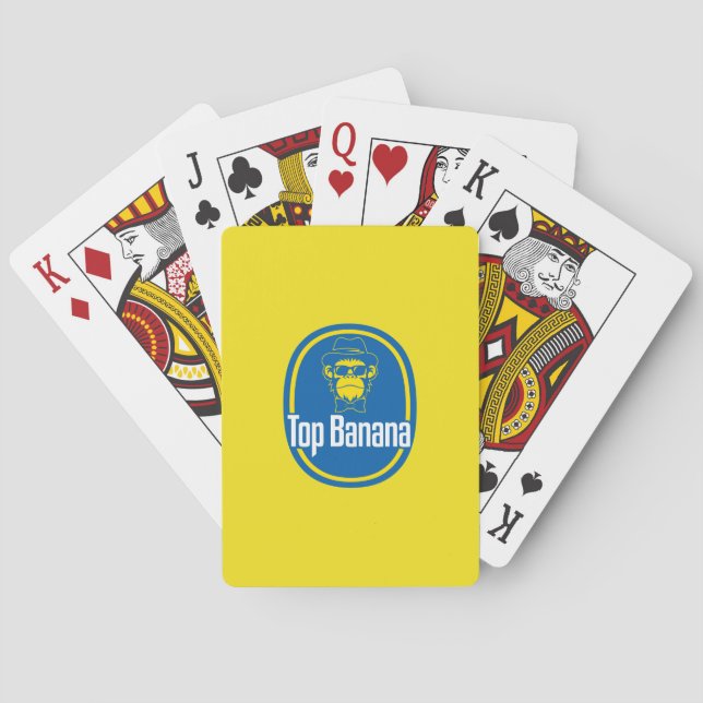Cartas de Baralho Top Banana (Verso)