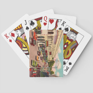Cartas de Baralho Vintage Main Street Ft. Myers
