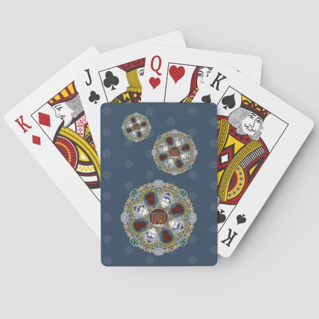 Cartas de Baralho Winter Nouveau Classic (Verso)