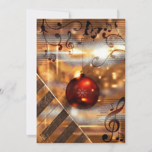 Cartas de cartões de natal para professor de piano