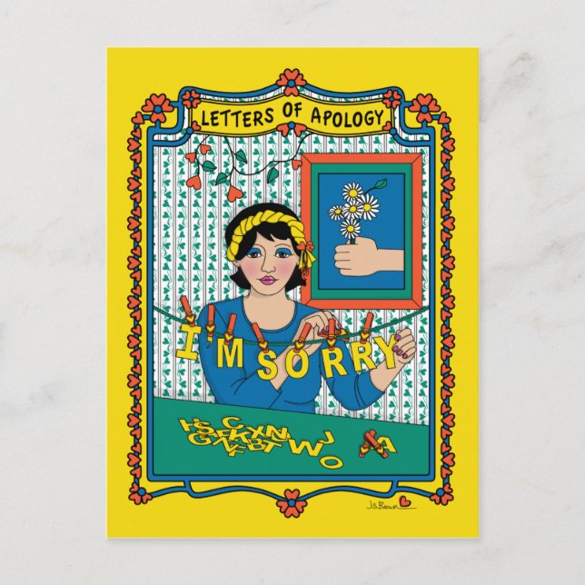 Cartas de Desculpas_B_ Cartão Postal (Frente)