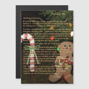 Cartas de Papai Noel Biscoito 5x7