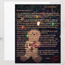 Cartas de Papai Noel Gingerbread Man