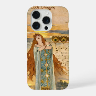 Cartaz Art Nouveau Elsa Lohengrin com Cisnes