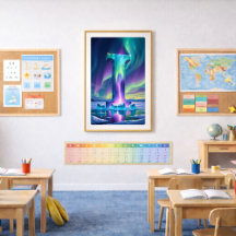 Cartaz da Carta Aurora I | Impressão artística da 