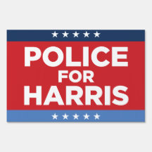 Cartaz de 24" x 36" da Polícia para Harris