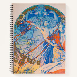 Cartaz de Alphonse Mucha para o Festival Sokol (19