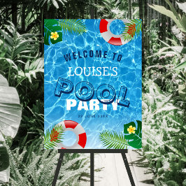 Cartaz de Boas-Vindas para Festa de Aniversário na