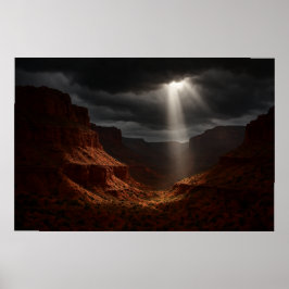 Cartaz de Caprock Canyons - Impressão Dramática de