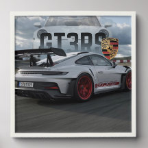 Cartaz de Carro Esportivo de Alto Desempenho – Sup