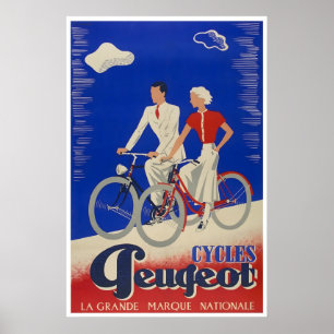 Cartaz de Ciclismo Impressão de Bicicleta Arte de
