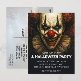 Cartaz de Convite para Festas de Halloween