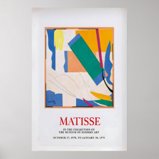 Cartaz de Exposição de Matisse Impressão de Arte V