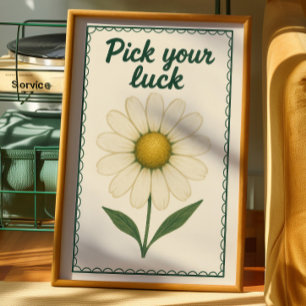Cartaz de Flor Botânica Impressão Floral Vintage
