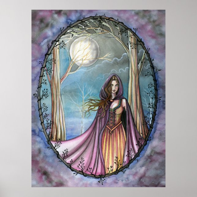 Cartaz de Impressão da Fantasia da Fada Guinevere (Frente)