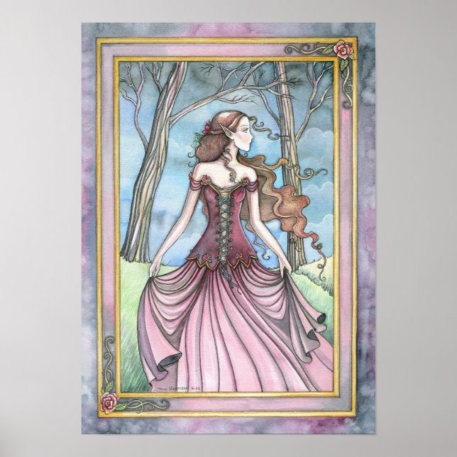 Cartaz de Impressão de Arte de Conto de Fadas Fant (Frente)