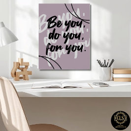 Cartaz de Impressão de Citação Inspiradora Minimal