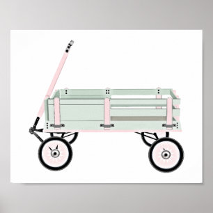 Cartaz de Impressão de Decoração Infantil de Carro